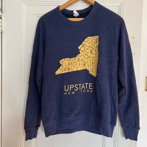 Upstate NY crew neck sweater